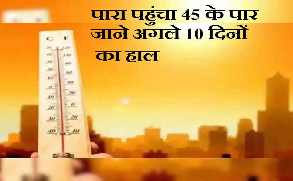 Aaj Ka Mousam: पारा पहुंचा 45 के पार, प्रदेश में जींद रहा सबसे गर्म, आने वाले दिनों में और सताएगी गर्मी
