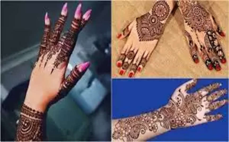 Eid Mehendi Design: ईद के मौके पर लगाएं ये सिंपल मेहंदी डिजाइन, हाथों पर लगेंगे बेहद खूबसूरत