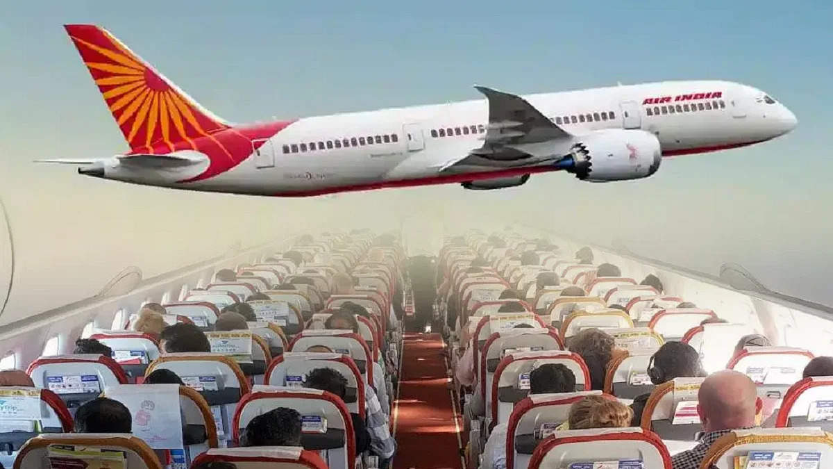 Air India फ्लाइट में बेकाबू हुआ यात्री, पत्नी का गला दबाने लगा; 7-8 घंटे चला ड्रामा